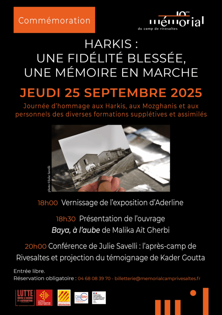 Journée d'hommage aux Harkis, aux Mozghanis et aux personnels des diverses formations supplétives et assimilés