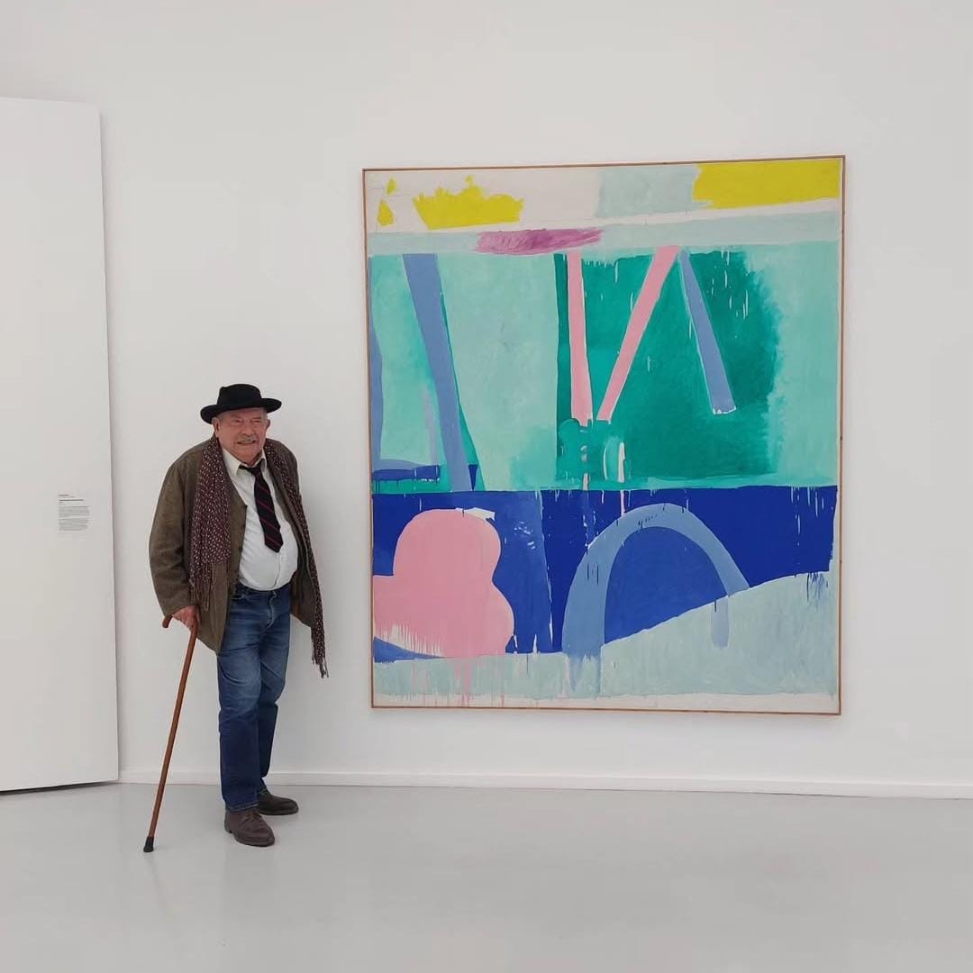 Céret : un artiste célèbre remet l&rsquo;insigne des Arts et des Lettres à Jean-Roch Dumont Saint Priest