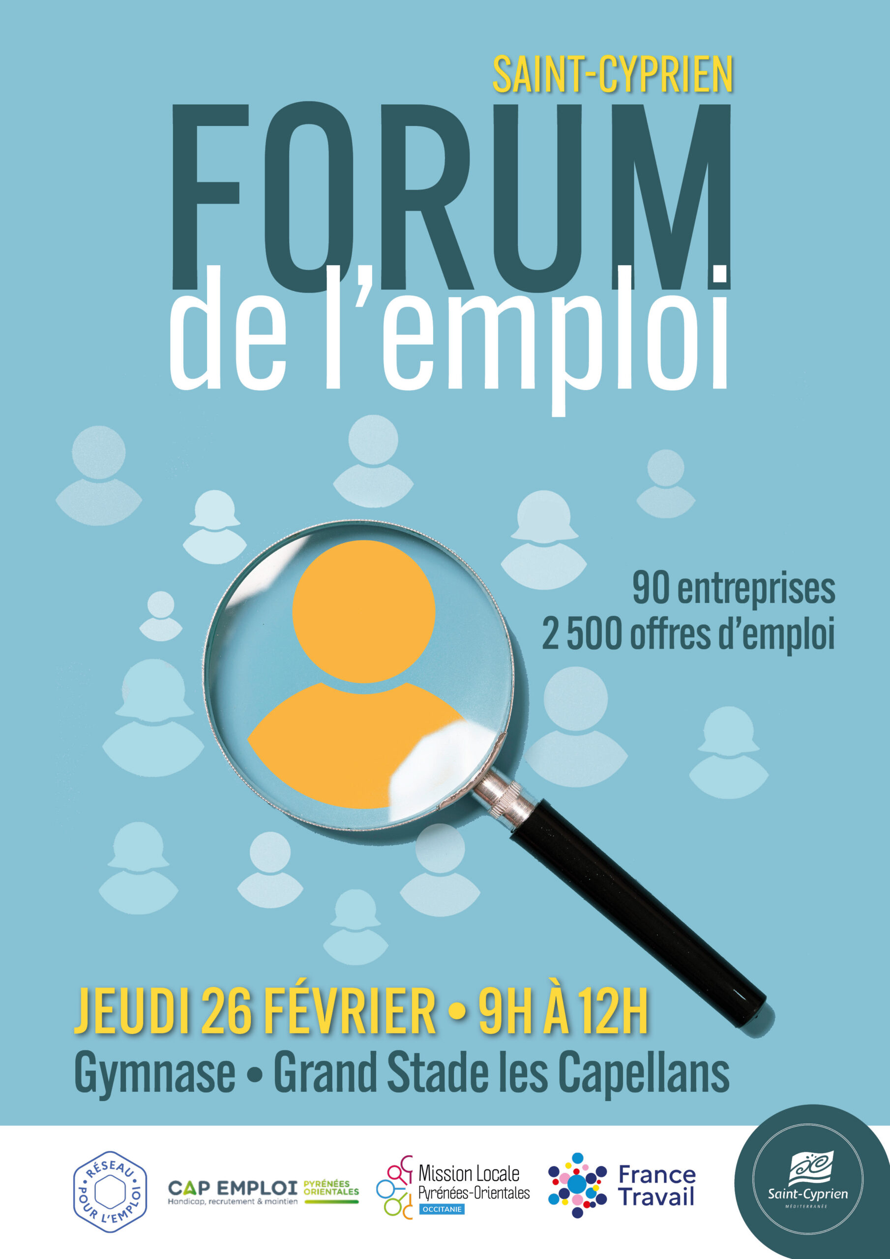 Le Forum de l&rsquo;Emploi fait-ison grand retour à Saint-Cyprien