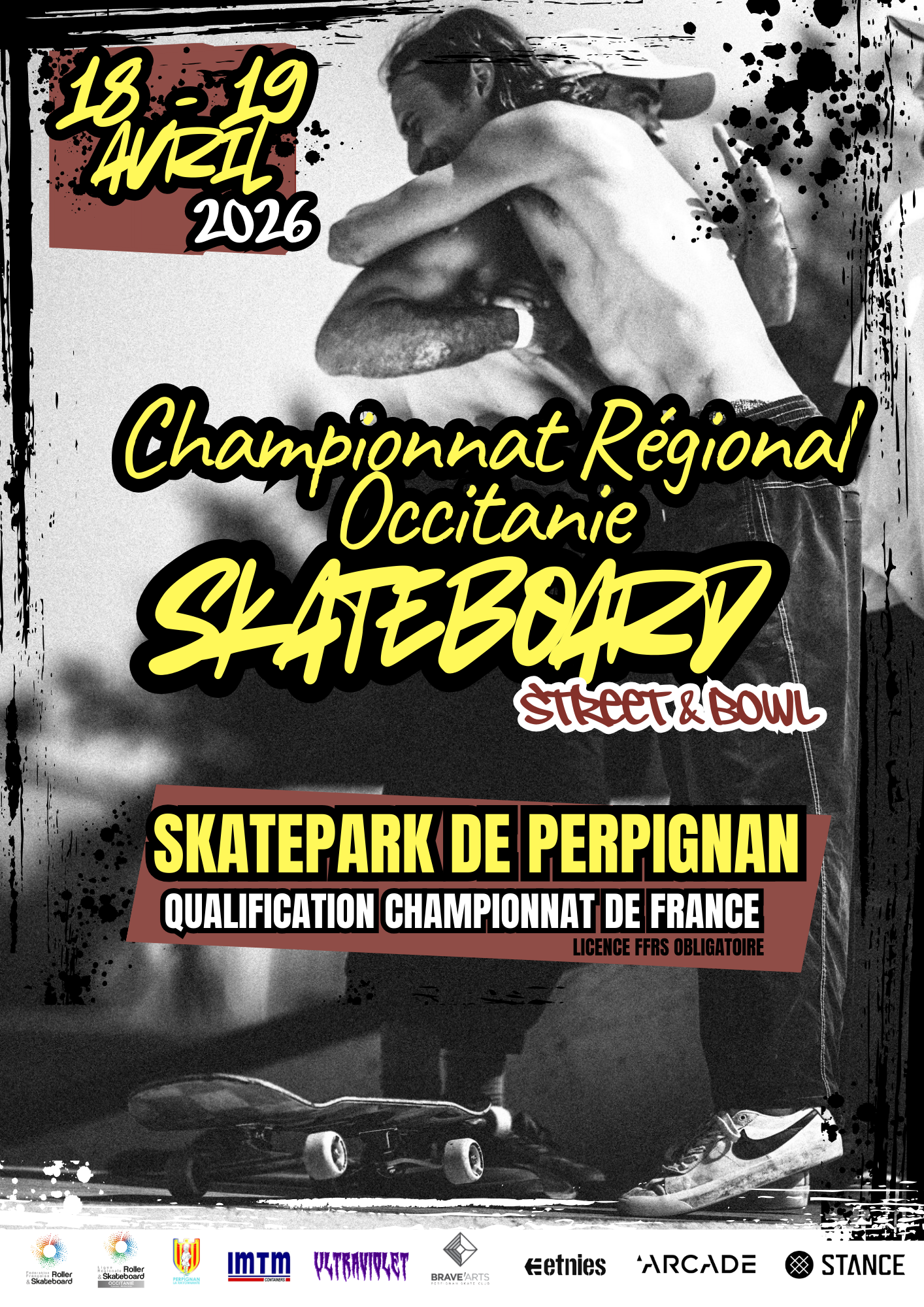 Le championnat régional Skateboard d&rsquo;Occitanie enflamme Perpignan