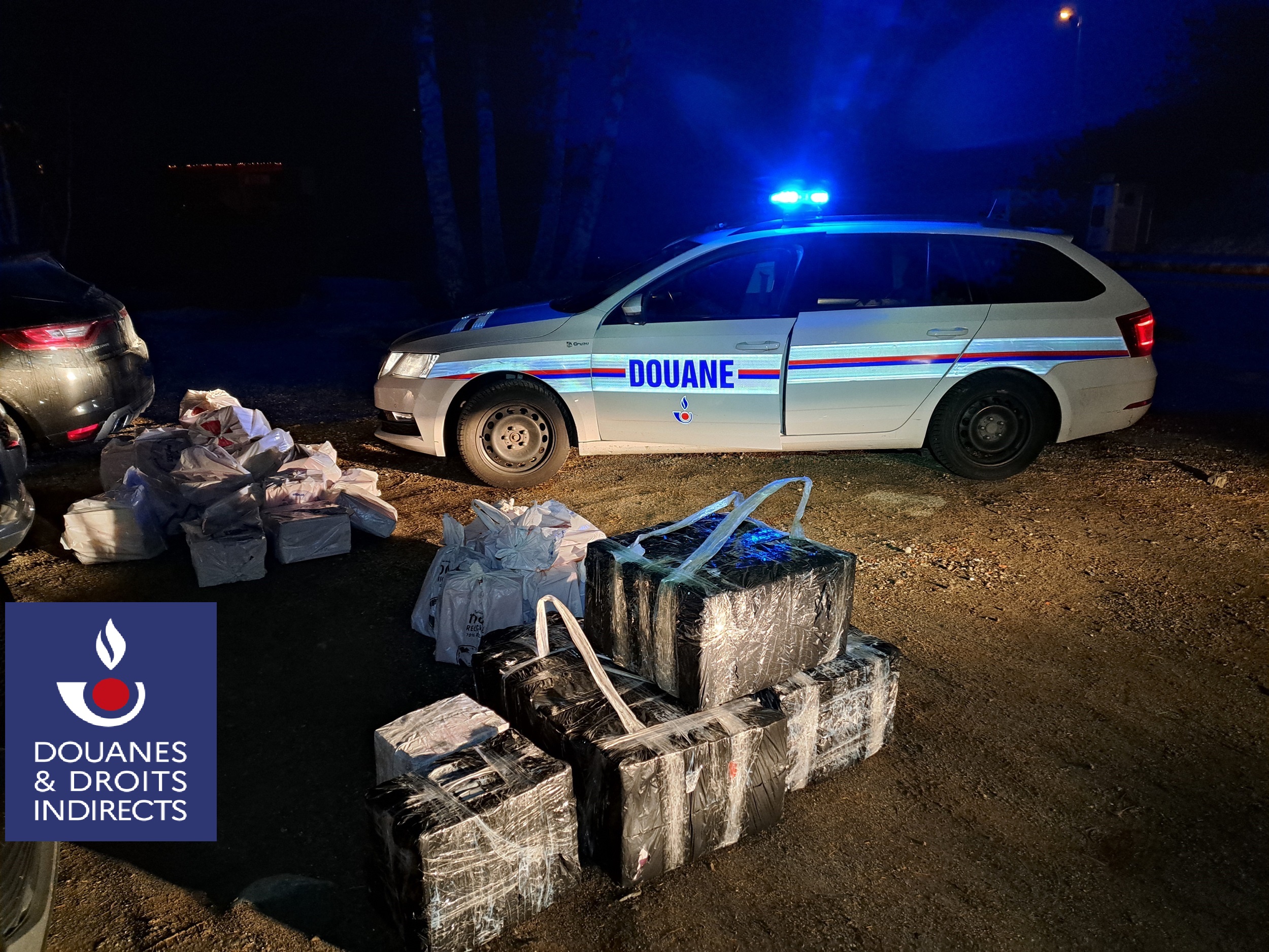 118,6 kg de tabac de contrebande interceptés par les douaniers de Cerdagne