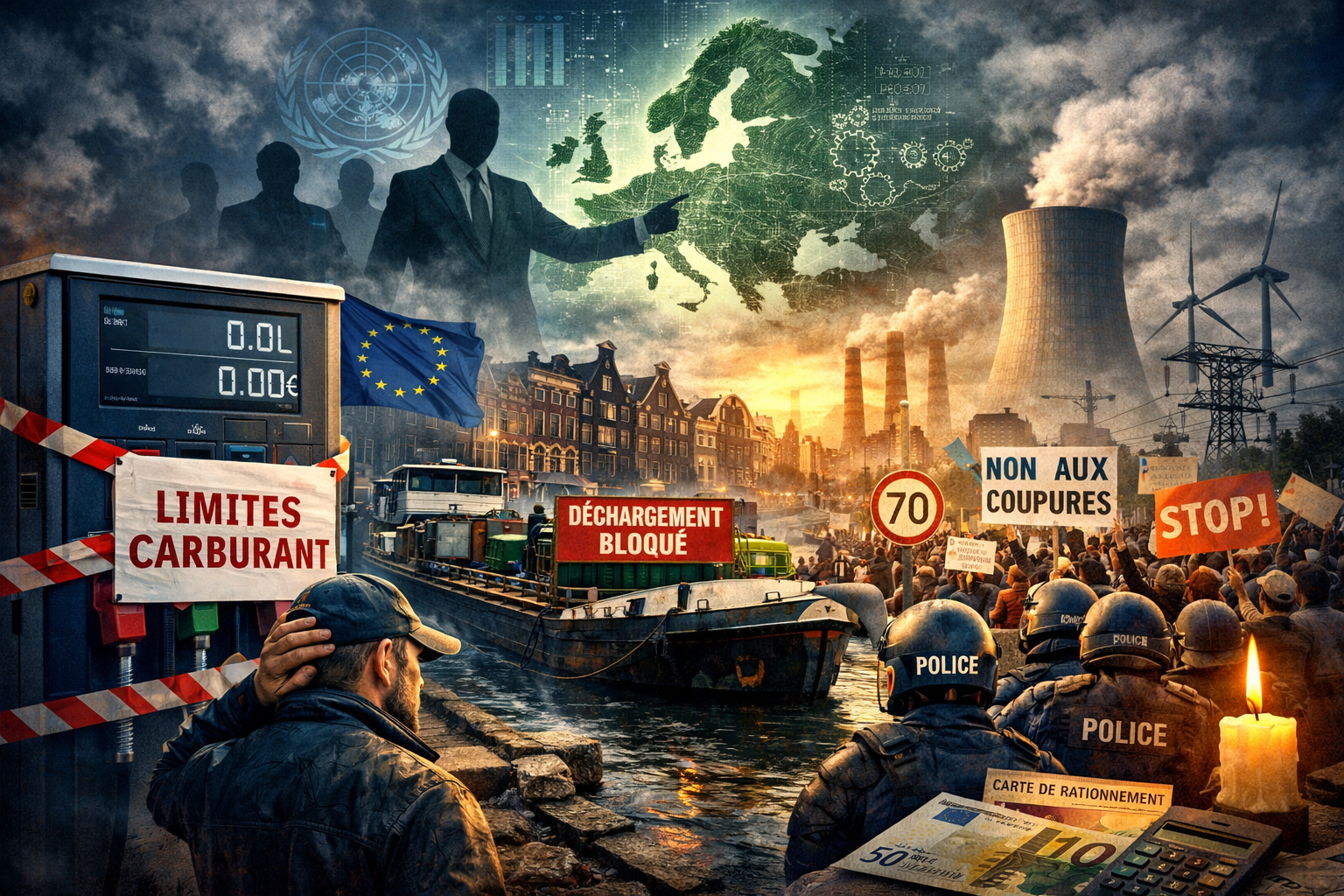 Le verrou énergétique de l’Europe : une crise « orchestrée » se dessine