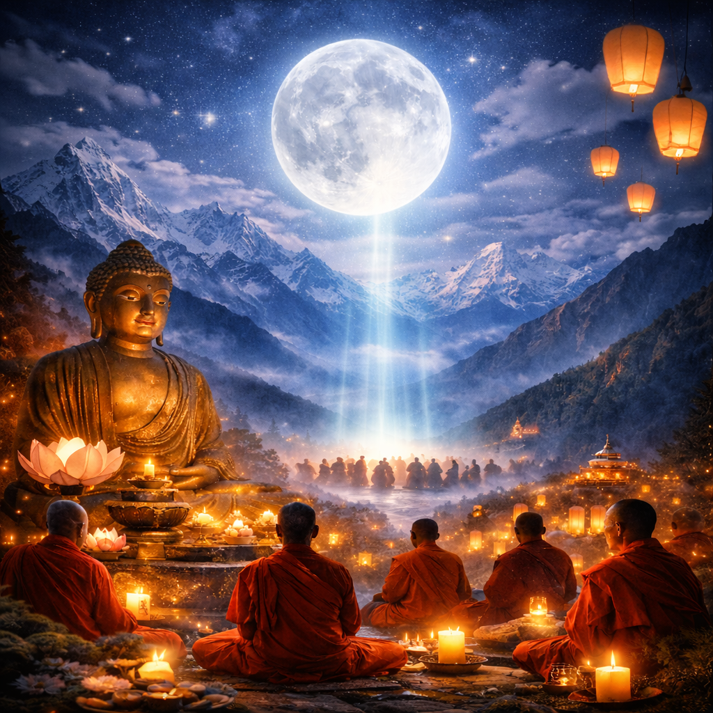 Vesak : l’humanité à rendez-vous le 1er mai 2569…