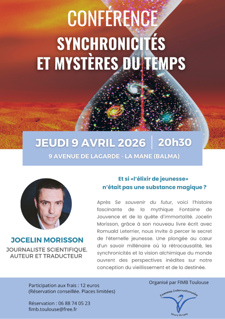 L&rsquo;élixir de Jouvence au cœur d&rsquo;une conférence fascinante à Toulouse