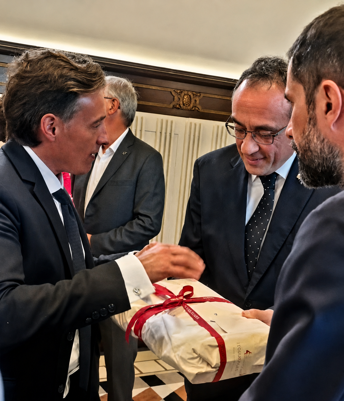 Toulouges fait rayonner mille ans d’histoire au Parlement de Catalogne