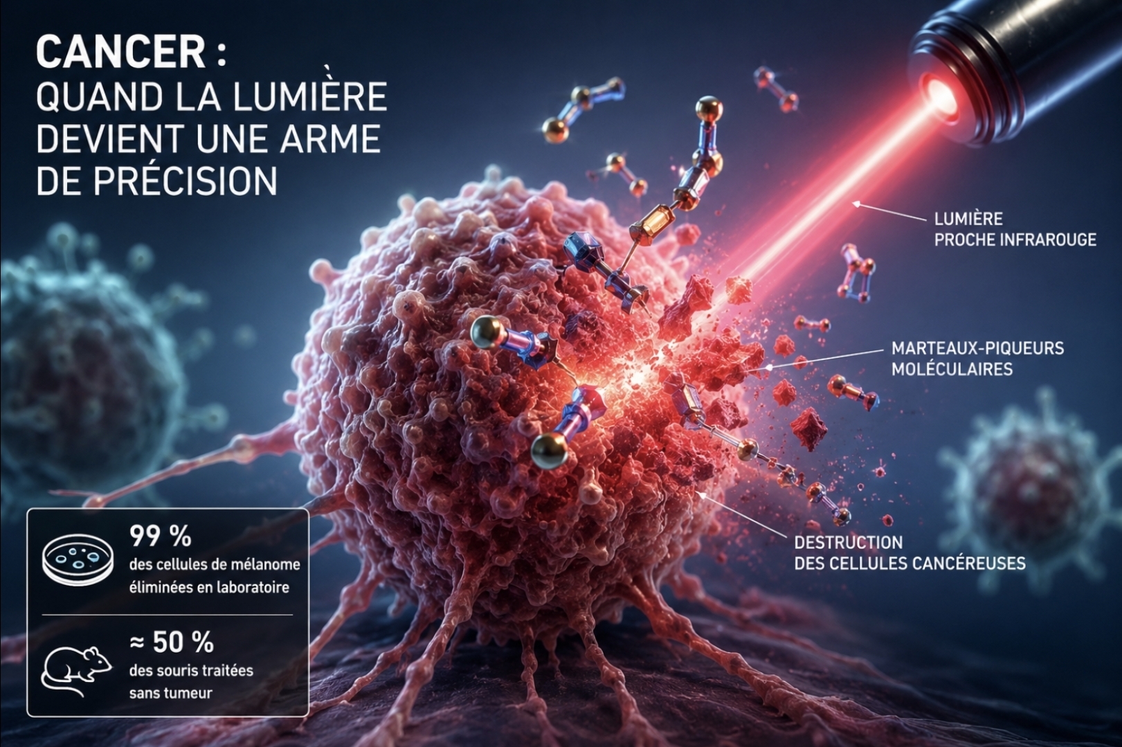 Quand la lumière devient une arme contre le cancer