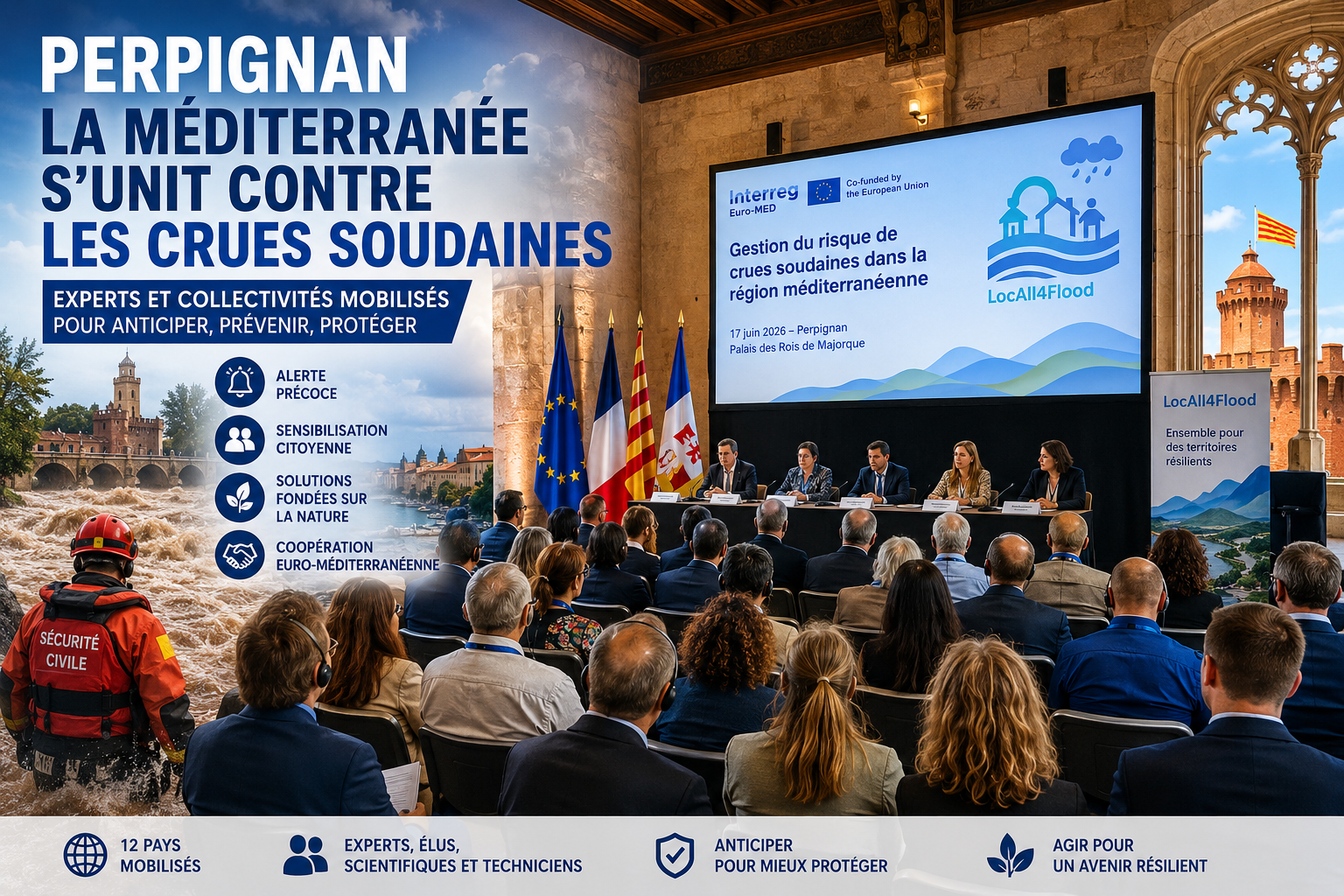 À Perpignan, la Méditerranée s’unit contre les crues soudaines