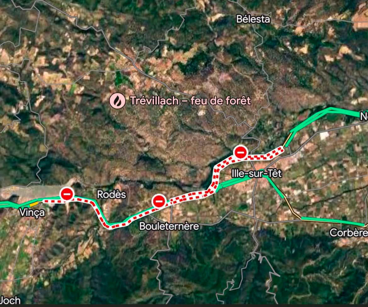 Incendie de Trévillach : le feu explose à 4 500 hectares, 26 communes appelées à évacuer