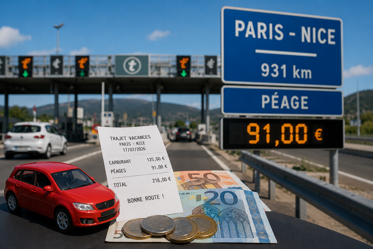 Vacances en voiture : la facture s’envole, partir coûte jusqu’à 50 % plus cher qu’il y a dix ans