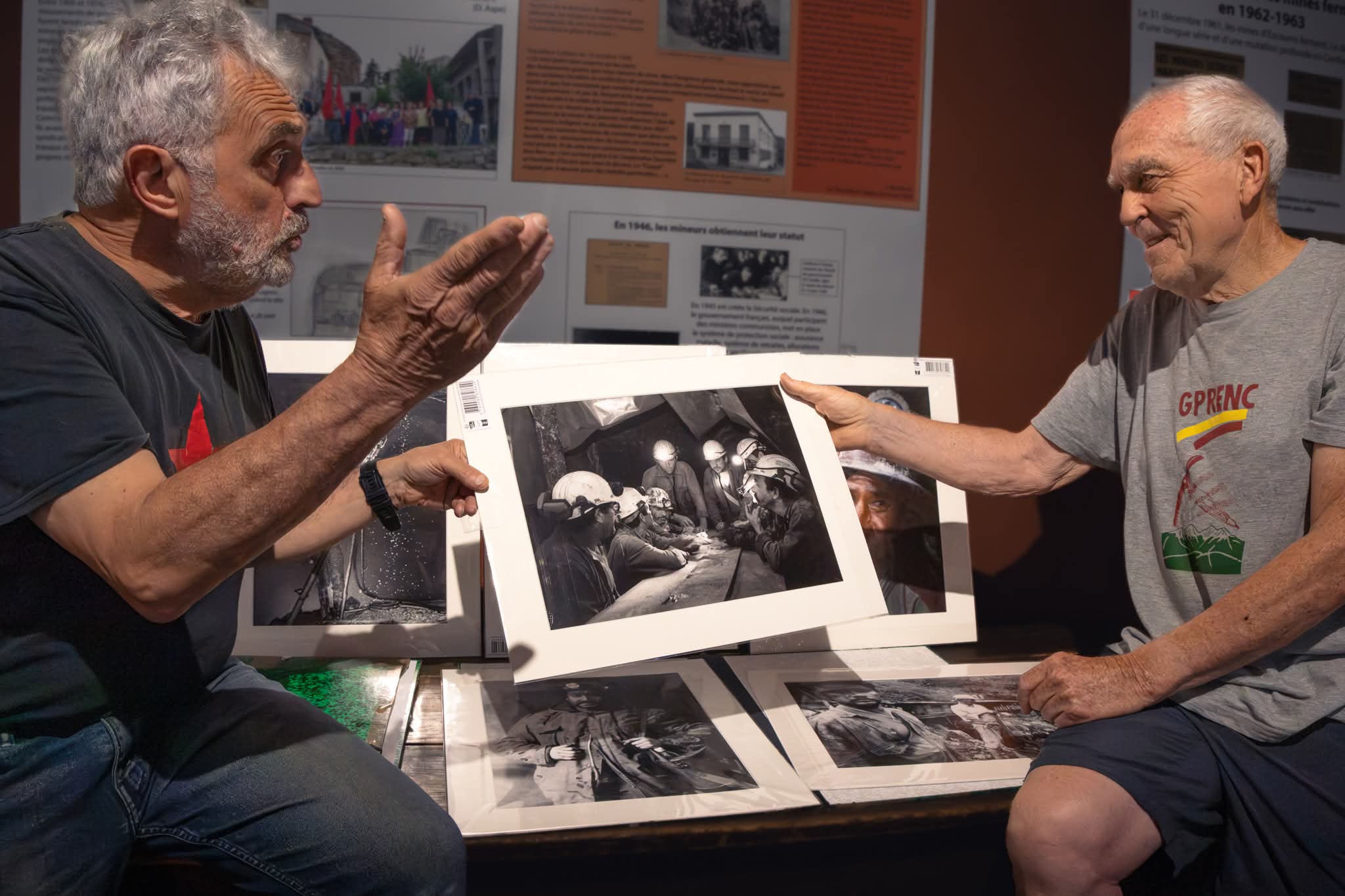 Georges Bartoli immortalise l&rsquo;âme des mineurs au Musée de la mine d&rsquo;Escaro-Aytua