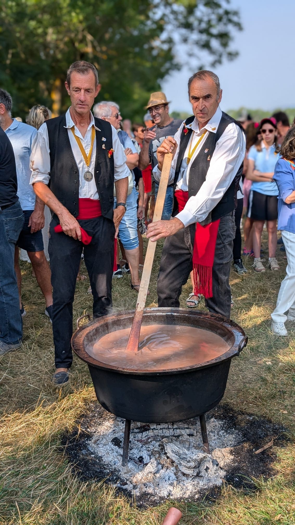 À Palau-de-Cerdagne, 700 litres de chocolat chaud font revivre une tradition vieille de trois siècles