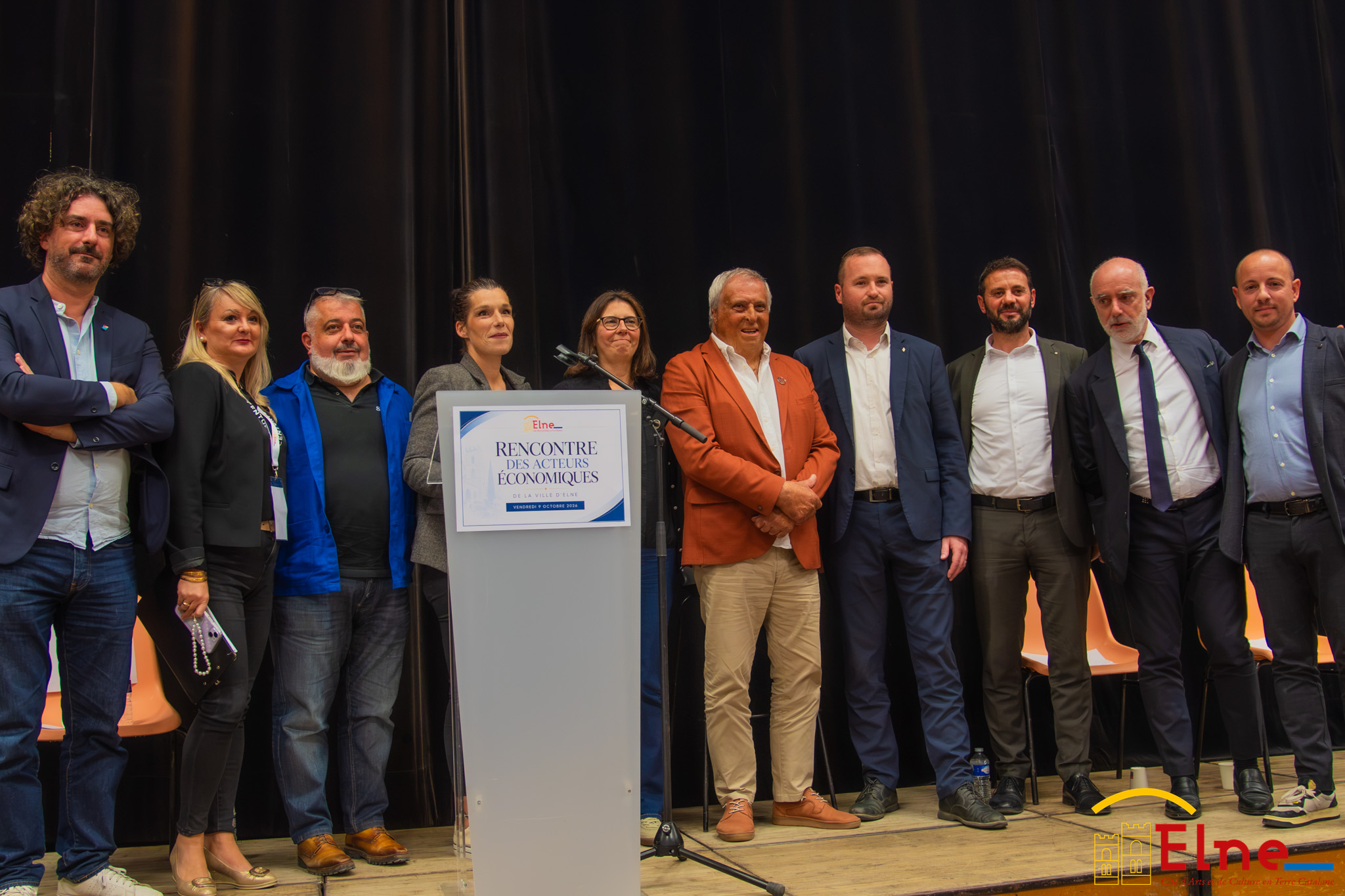 À Elne, les forces vives de l’économie font salle comble et serrent les rangs