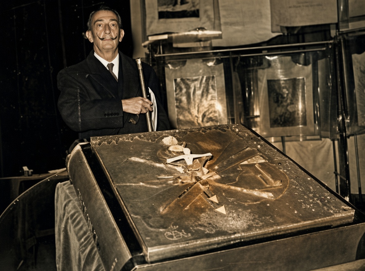 Issoire : 150 kilos de bronze signés Dalí volatilisés, le casse parfait qui humilie les musées français