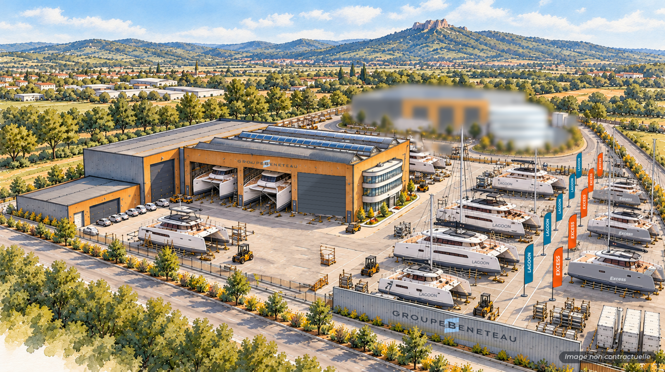 Canet-en-Roussillon : le Groupe Beneteau amarre un nouveau pôle nautique géant